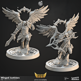 Winged Justiciars 3D-printed model