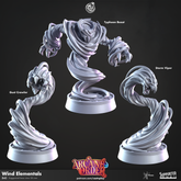 Wind Elementals 3D-printed model