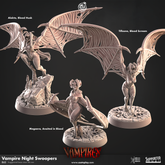 Vampire Night Swoopers 3D-printed model