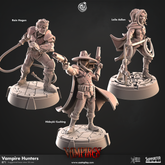 Vampire Hunters 3D-printed model