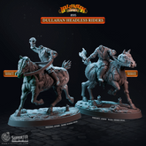 Dullahan Headless riders 3D-printed model