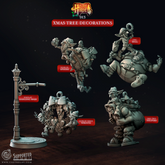 Xmas Tree Decorations 3D-printed model