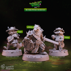 Burrower Heroes