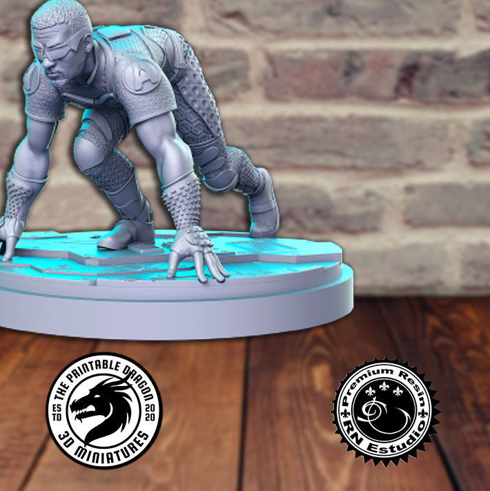 A-Train 3D-printed model