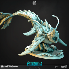 Abyssal Tidehunter 3D-printed model