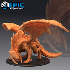 Adamantine Dragon 3D-printed model