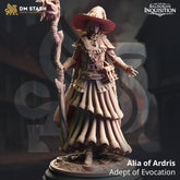 Alia of Ardris - Adept of Evocation 3D-printed model