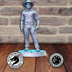 Allan 3D-printed model