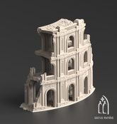Armoria Amphitheatrum A 3D-printed model