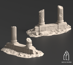 Armoria Columns 3D-printed model