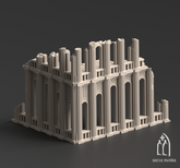 Armoria Corner Ruins A 3D-printed model