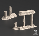 Armoria Pillars 3D-printed model
