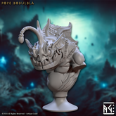 Pope Bobulbla Bust 3D-printed model