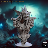 Jurkain High-Tide Witch Bust 3D-printed model