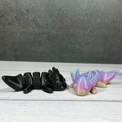 Baby Axolotl 3D-printed model