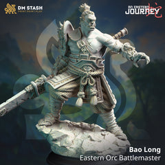 Bao Long - Eastern Orc Battlemaster 3D-printed model