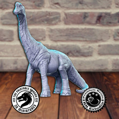 Brachiosaurus 3D-printed model