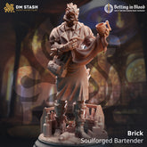 Brick - Soulforged Bartender 3D-printed model