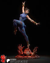 Chun Li 3D-printed model