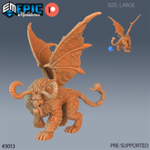 Classic Manticore - The Printable Dragon
