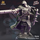 Dane The Masketta Man 3D-printed model