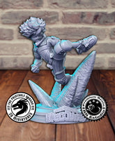 Deku 3D-printed model