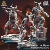 Demons of the Abyss - Nosmeni Warriors 3D-printed model