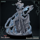 Ella of Cinders 3D-printed model
