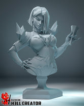 Emma Frost Bust
