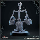 Enchanted Broom 3D-printed model