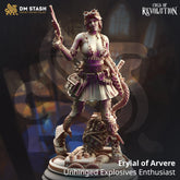 Eryial of Arvere - Unhinged Explosives Enthusiast 3D-printed model