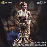 Eryial of Arvere - Unhinged Explosives Enthusiast (Bust) 3D-printed model