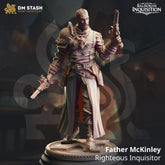 Father McKinley - Righteous Inquisitor 3D-printed model