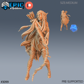 Female Elf Ranger - The Printable Dragon