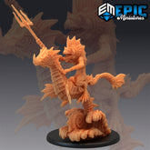Fishfolk Rider Trident - The Printable Dragon