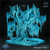 Frozen Tree 3D-printed model
