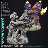 Geckold Miners 3D-printed model