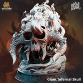 Giant Infernal Skull 3D-printed model
