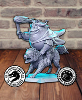 Goblin Warg 3D-printed model