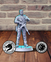 Graves 3D-printed model