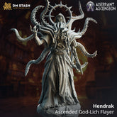 Hendrak - Ascended God-Lich Flayer 3D-printed model