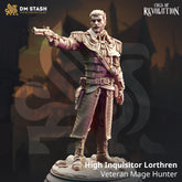High Inquisitor Lorthren - Veteran Mage Hunter 3D-printed model