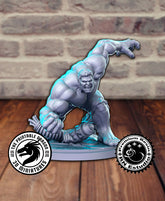 Hulk 3D-printed model