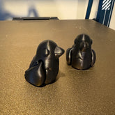 Crow 3D-printed model
