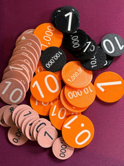 Place Value Disks 3D-printed model