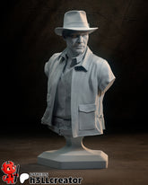Indiana Jones Bust 3D-printed model