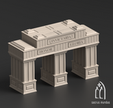 Invictaria Gate 3D-printed model