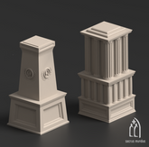 Invictaria Pedestal 3D-printed model