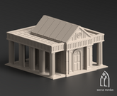 Invictaria Temple 3D-printed model