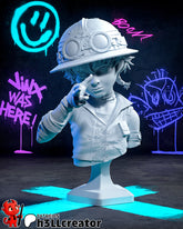 Isha Bust 3D-printed model